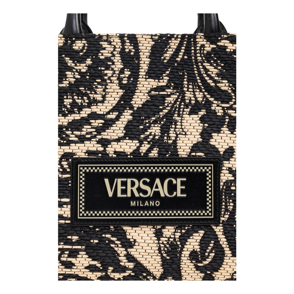Versace Shopper tas Black Dames
