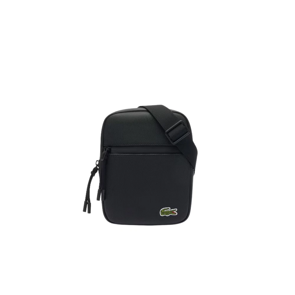 Lacoste Uomo Nero Borsa A Tracolla