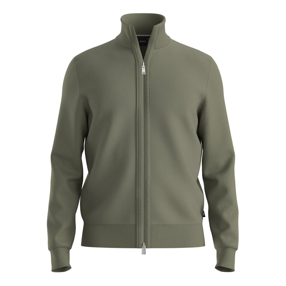 Hugo Green Cardigans, Male, 3XL, Cardigans