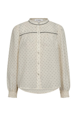 beige-prickig-skjorta-blus