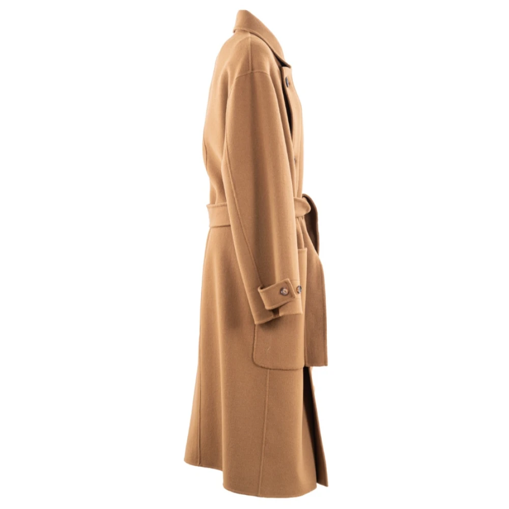 Philosophy di Lorenzo Serafini Dubbele wollen jas Brown Dames