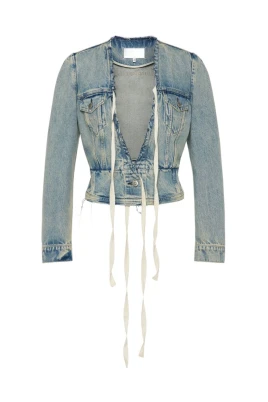 Denimjacka i bomull