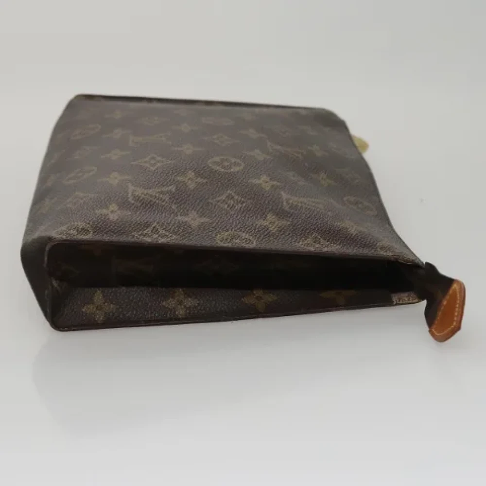 Louis Vuitton Vintage Pre-owned Canvas pouches Brown Dames