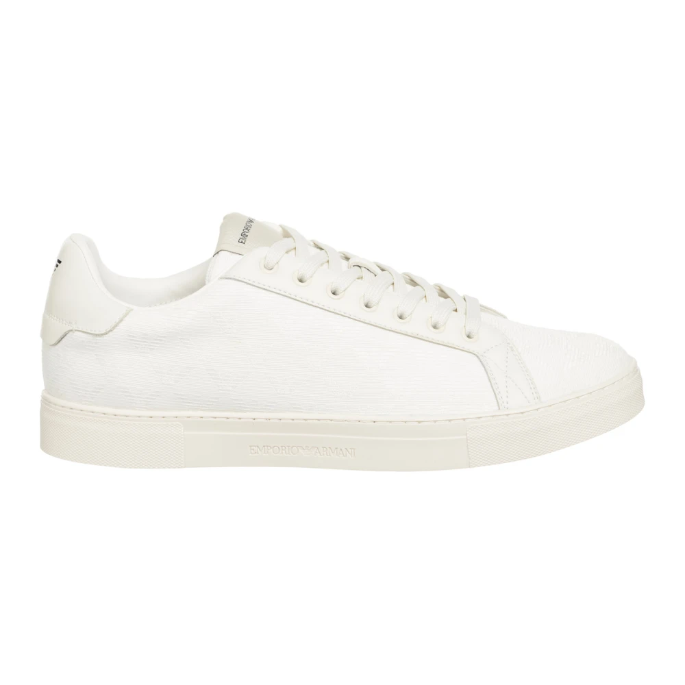 Emporio Armani Sneakers White, Herr