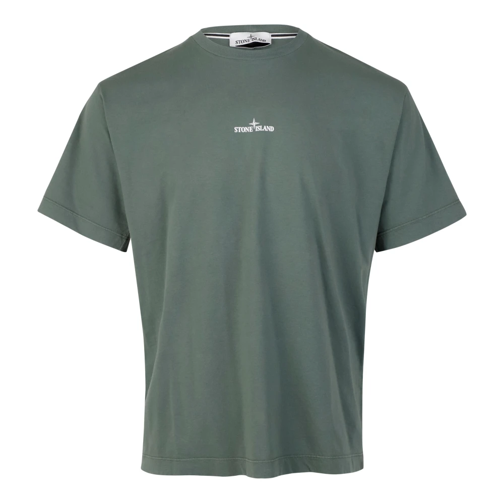 Stone Island 8015 2Rc89 Shirts & Polo's Green Heren