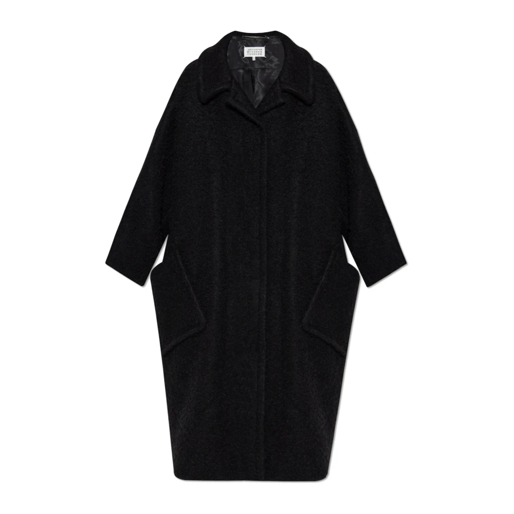 Maison Margiela Oversized jas Black Dames