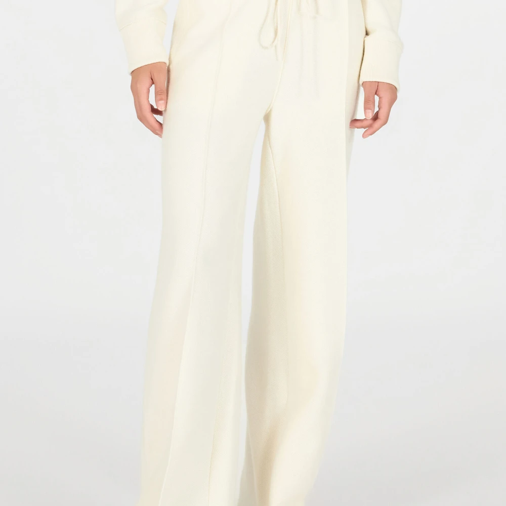 Roberto Cavalli Elastische trekkoordbroek Beige Dames