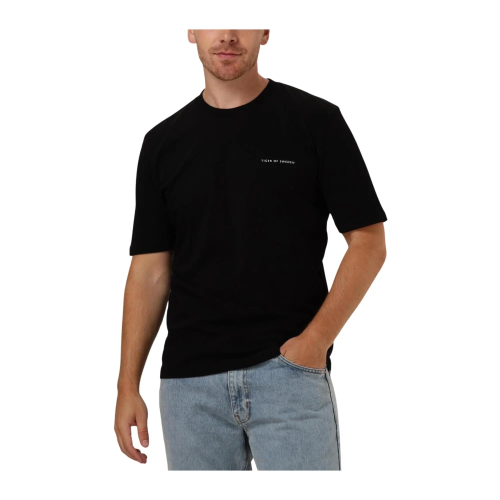 Tiger Of Sweden Heren Stijlvolle Polo & T-shirt Black Heren