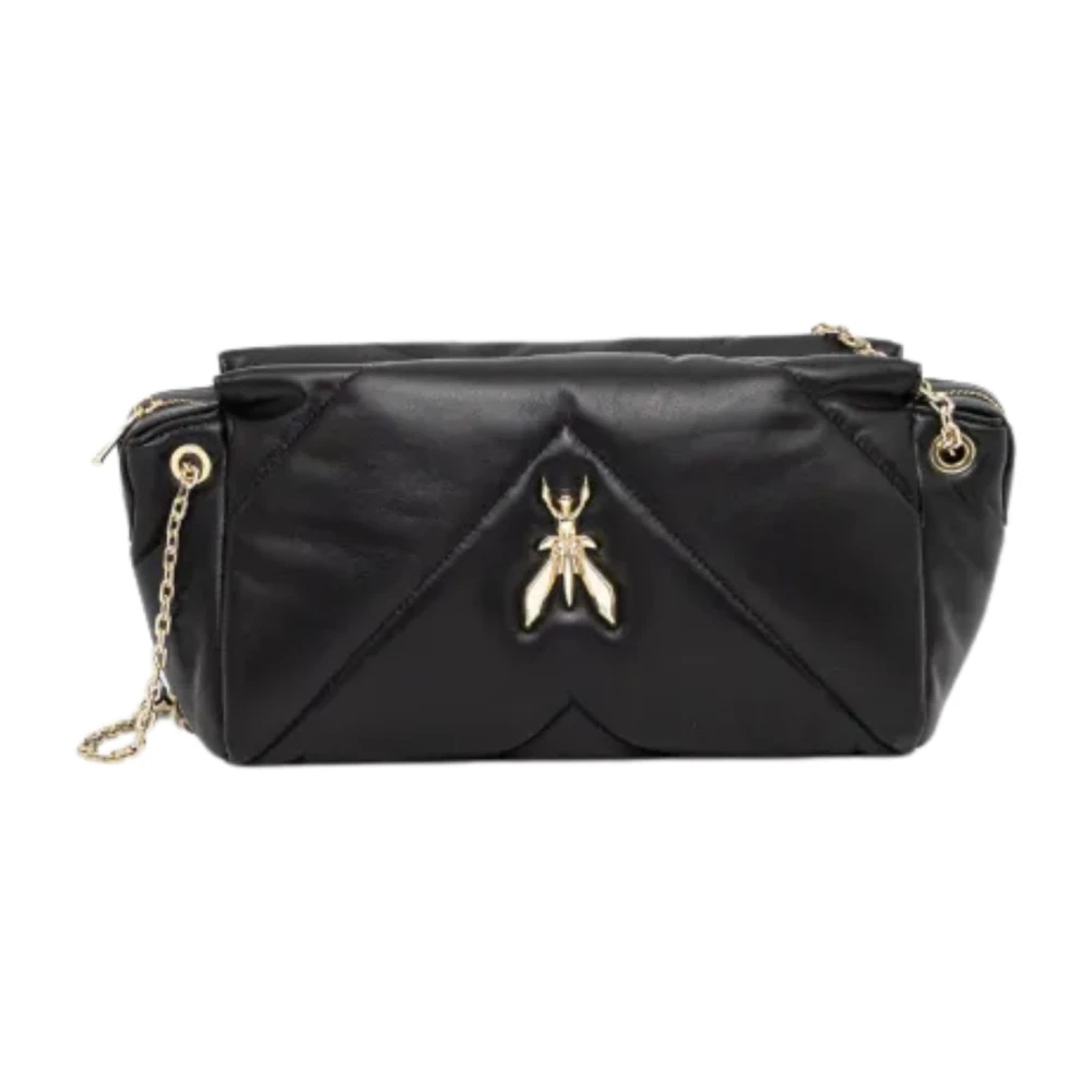 PATRIZIA PEPE Zwarte handtas Go Green model Black Dames