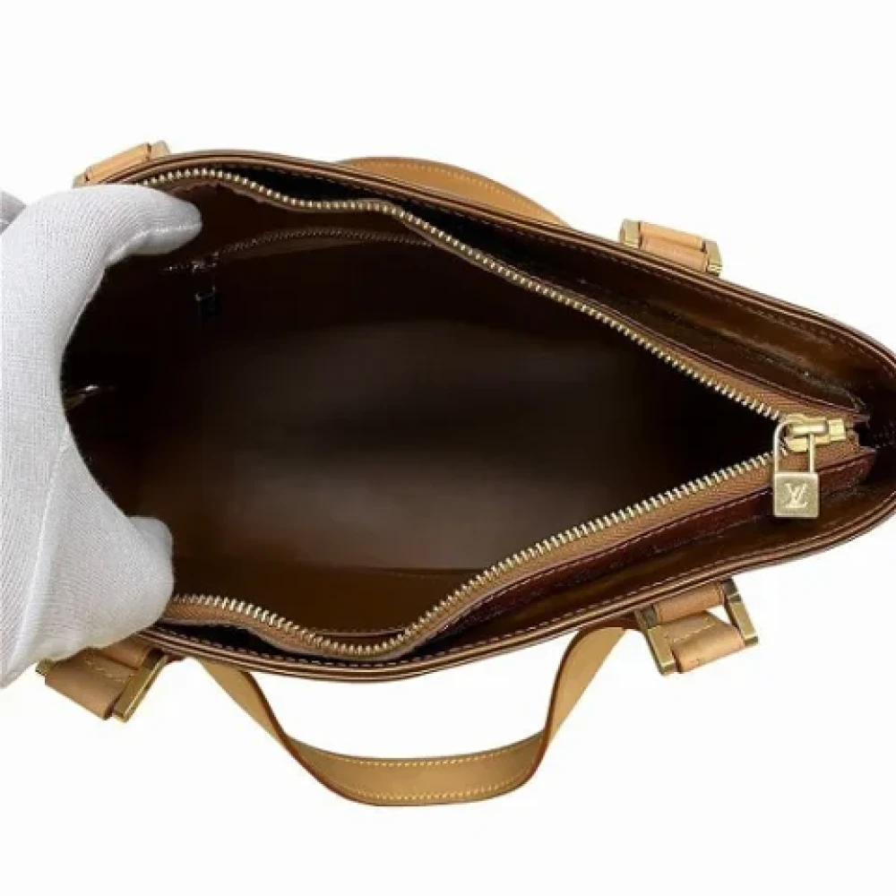 Louis Vuitton Vintage Pre-owned Leather shoulder-bags Yellow Dames