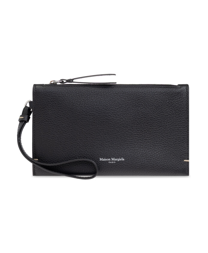 pochette-en-cuir-avec-logo