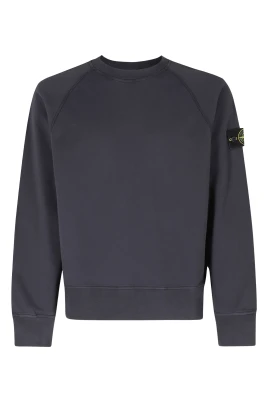 Crewneck Sweatshirt med ribbade detaljer