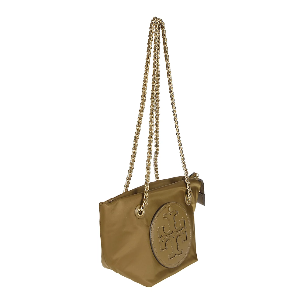 TORY BURCH Stijlvolle Crossbody Kettingtas Brown Dames