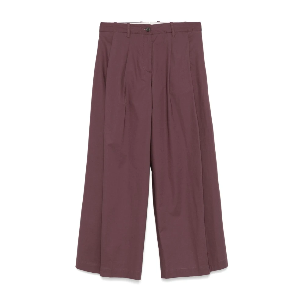 Nine In The Morning Bordeaux Jeans voor Vrouwen Brown Dames