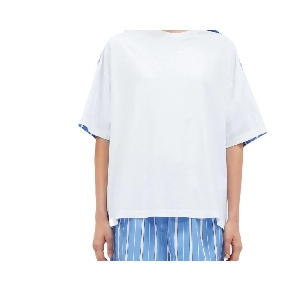 Msgm Katoenen T-shirt Multicolor Dames