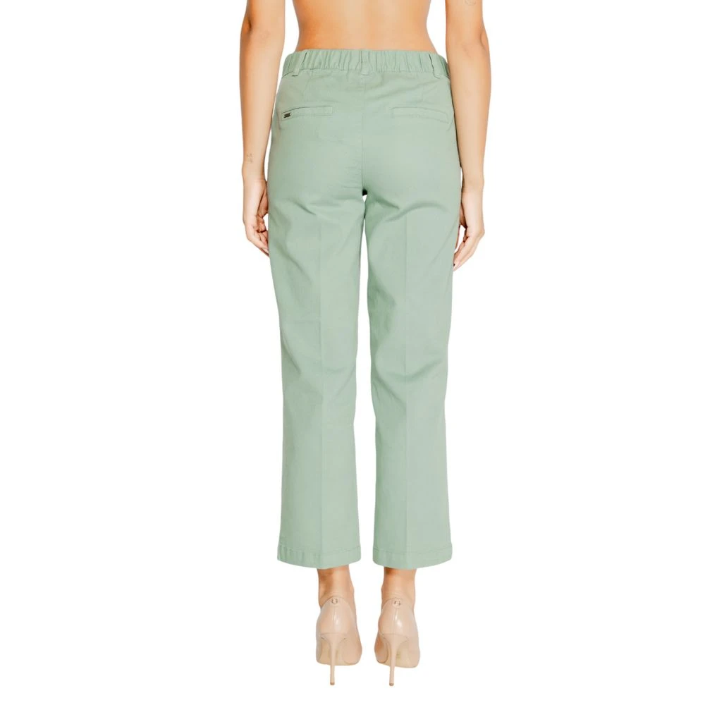 Street One Turquoise Katoenen Jeans & Broek Green Dames