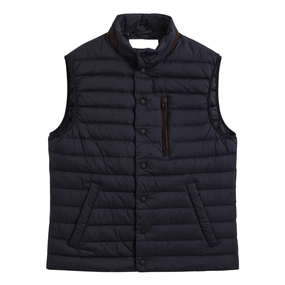 Gant Men's Bleu Sleeveless Puffer Jacket Ultra Light - Image 2