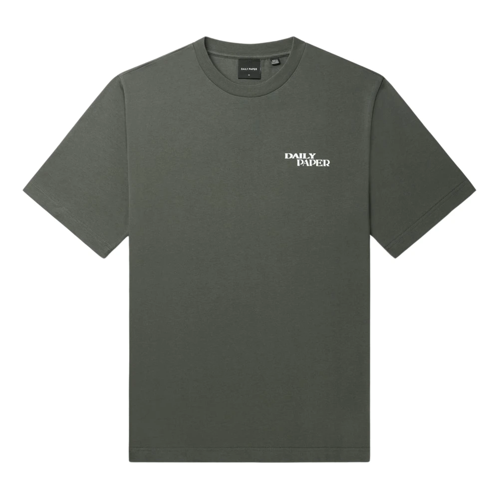 Daily Paper Casual T-shirt Collectie Green Heren