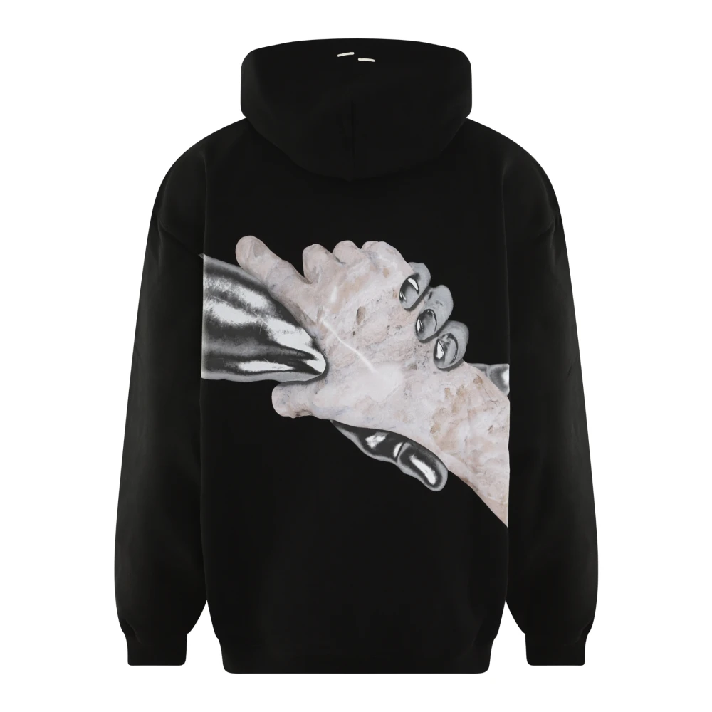 Filling Pieces Handshake Hoodie voor heren Black Heren