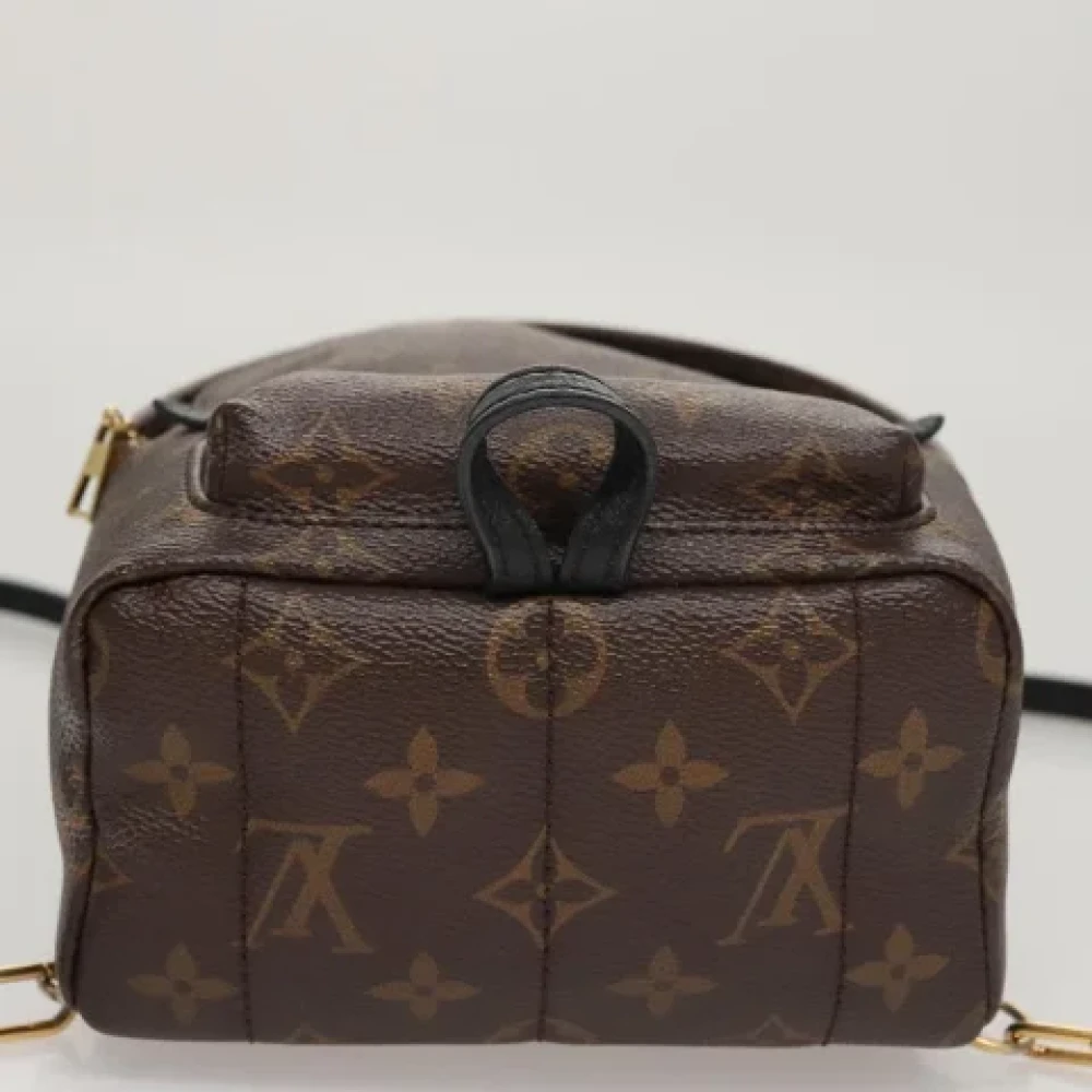 Louis Vuitton Vintage Pre-owned Canvas backpacks Brown Dames