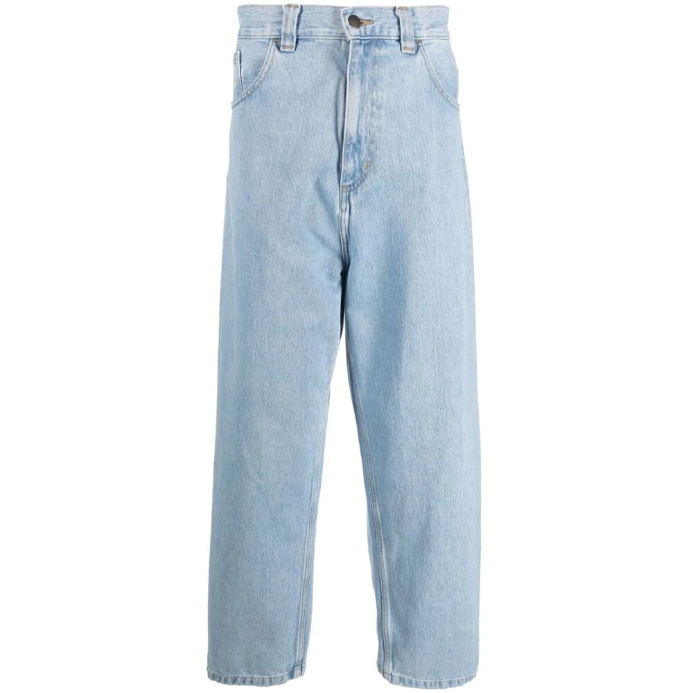 Carhartt WIP Brandon Low-Crotch Jeans Lichtblauw Blue Heren