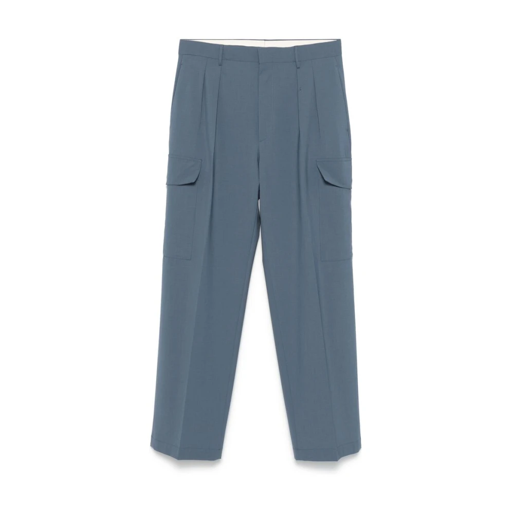 Tagliatore Broek Blue Heren