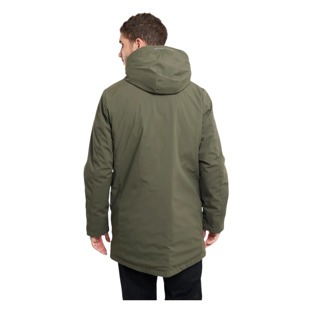 People of Shibuya Parka Met Capuchon Green Heren