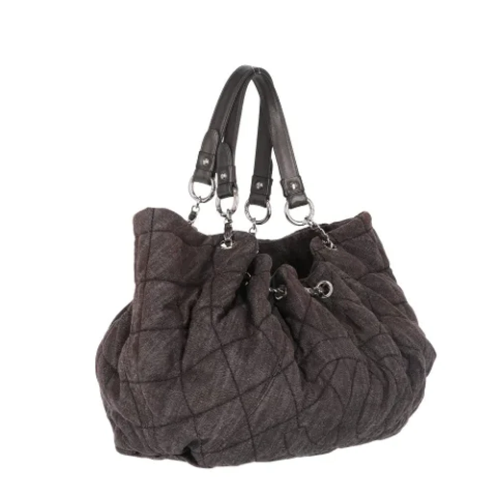 Chanel Vintage Pre-owned Leather chanel-bags Brown Dames