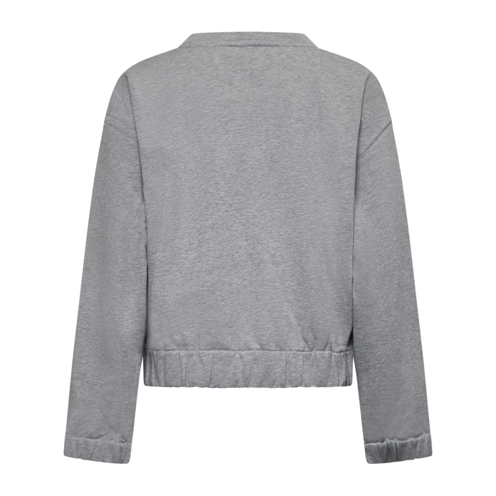 Dries Van Noten Grijze Sweater Collectie Gray Dames