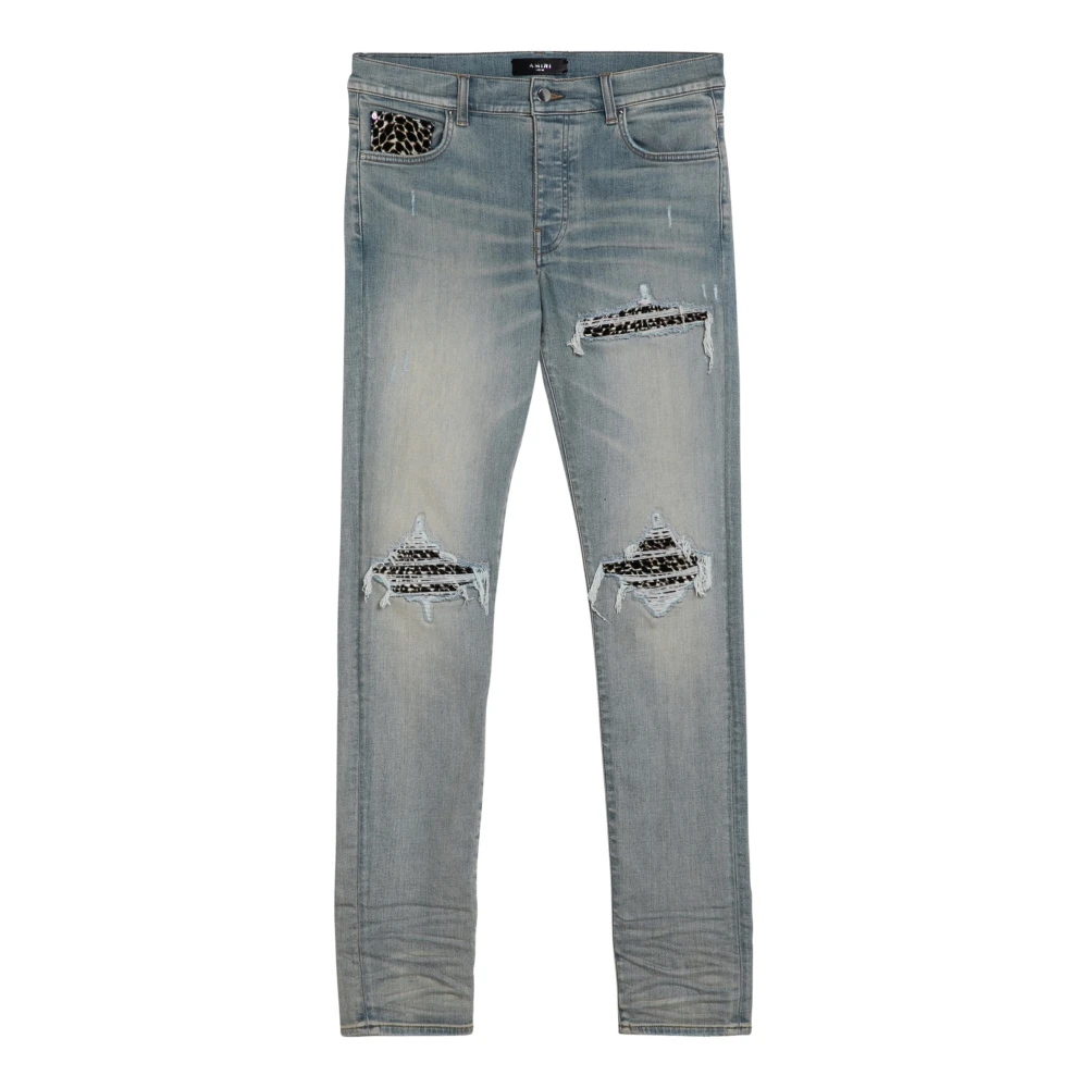 Amiri Regular Fit Denim Jeans Blue Heren