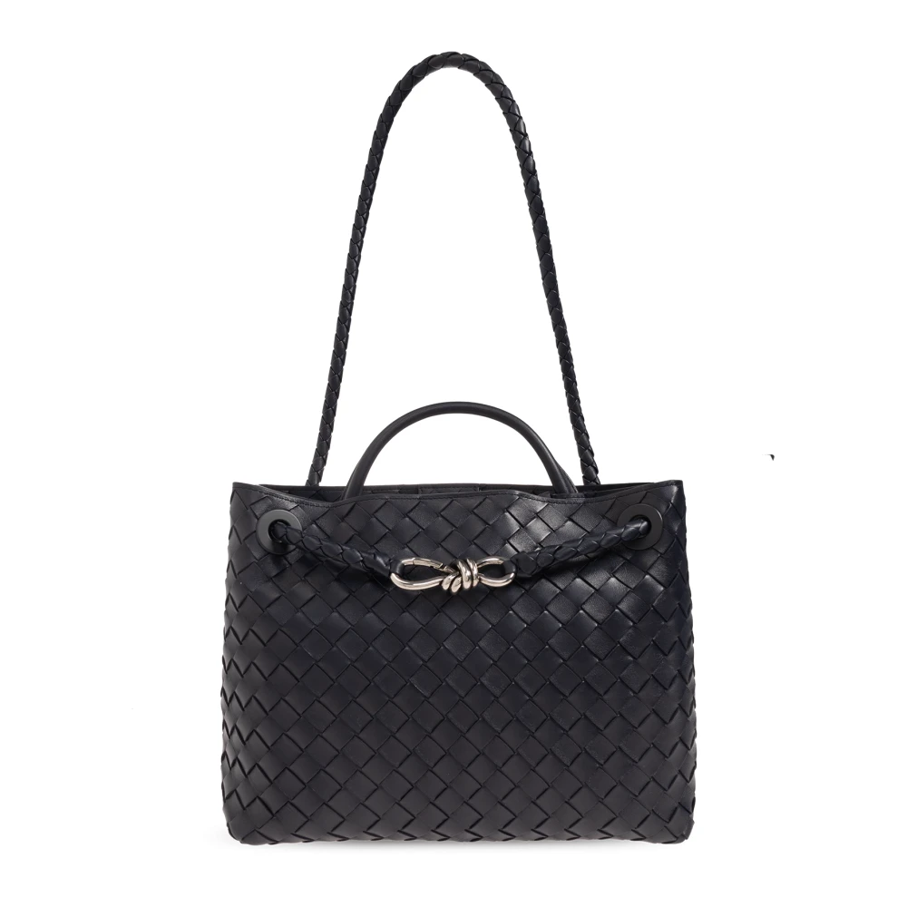 Bottega Veneta Andiamo Medium schoudertas Blue Dames