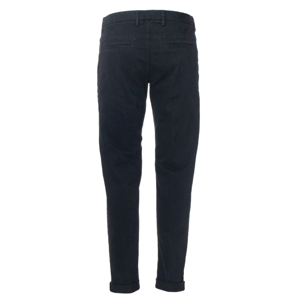 Siviglia Katoenen broek met norHeren pasvorm Blue Heren