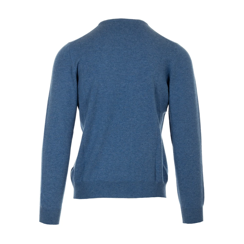 Gran Sasso Lichtblauwe Sweater Paricollo Blue Heren