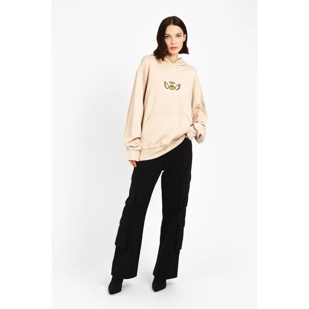 Barrow Felpa Free your spirit Beige Unisex