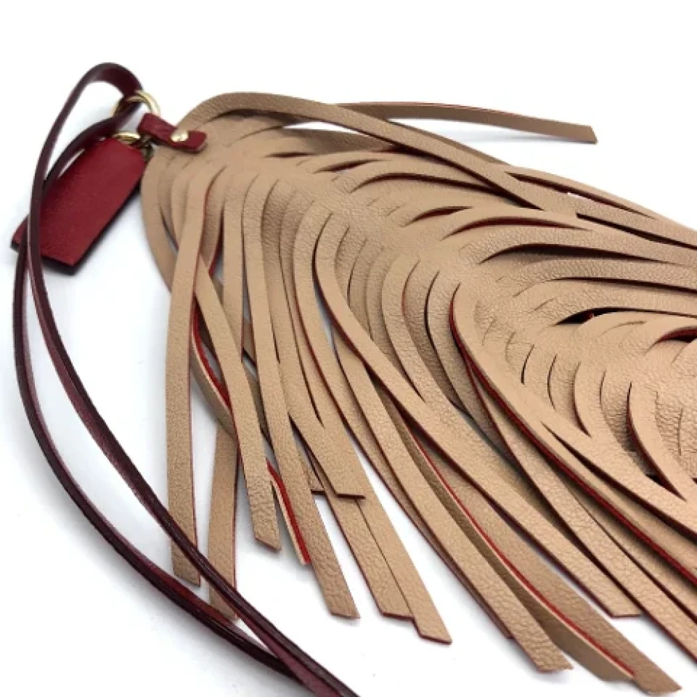 Jimmy Choo Pre-owned Leather key-holders Red Dames