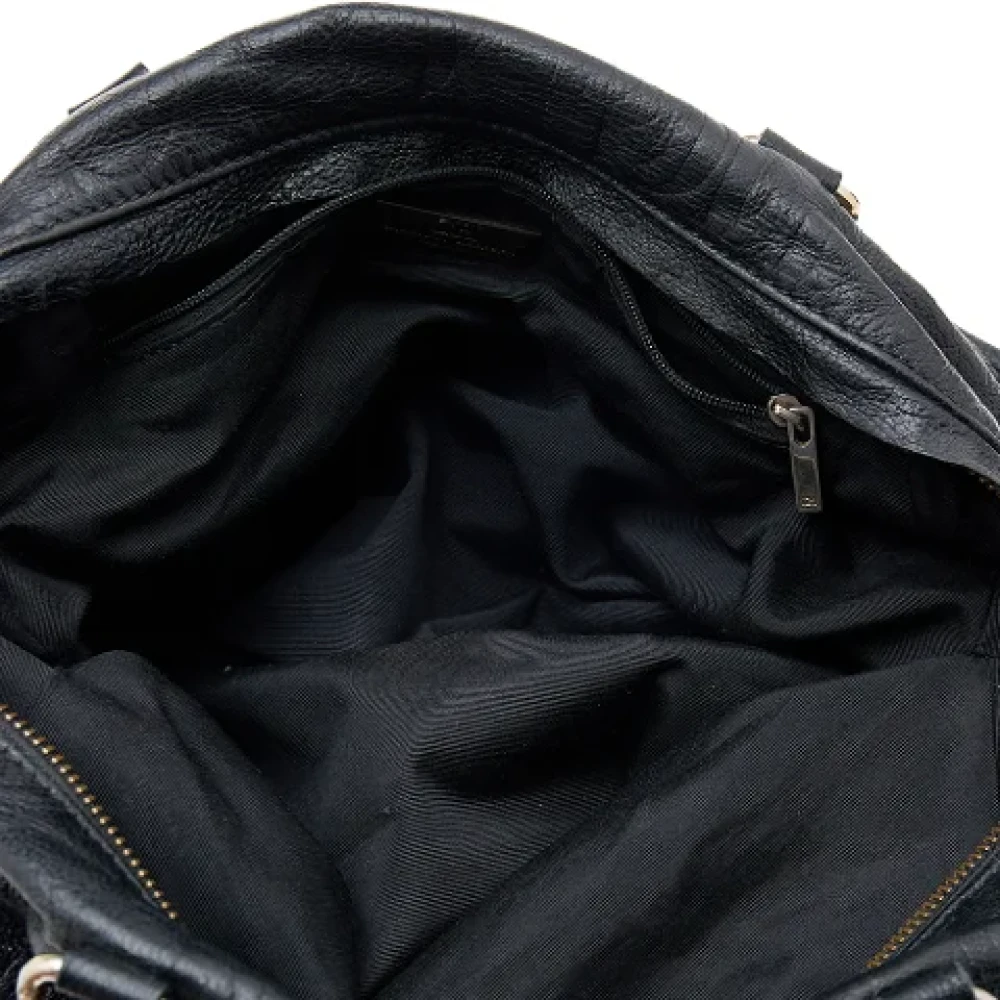 Carolina Herrera Pre-owned Leather handbags Black Dames