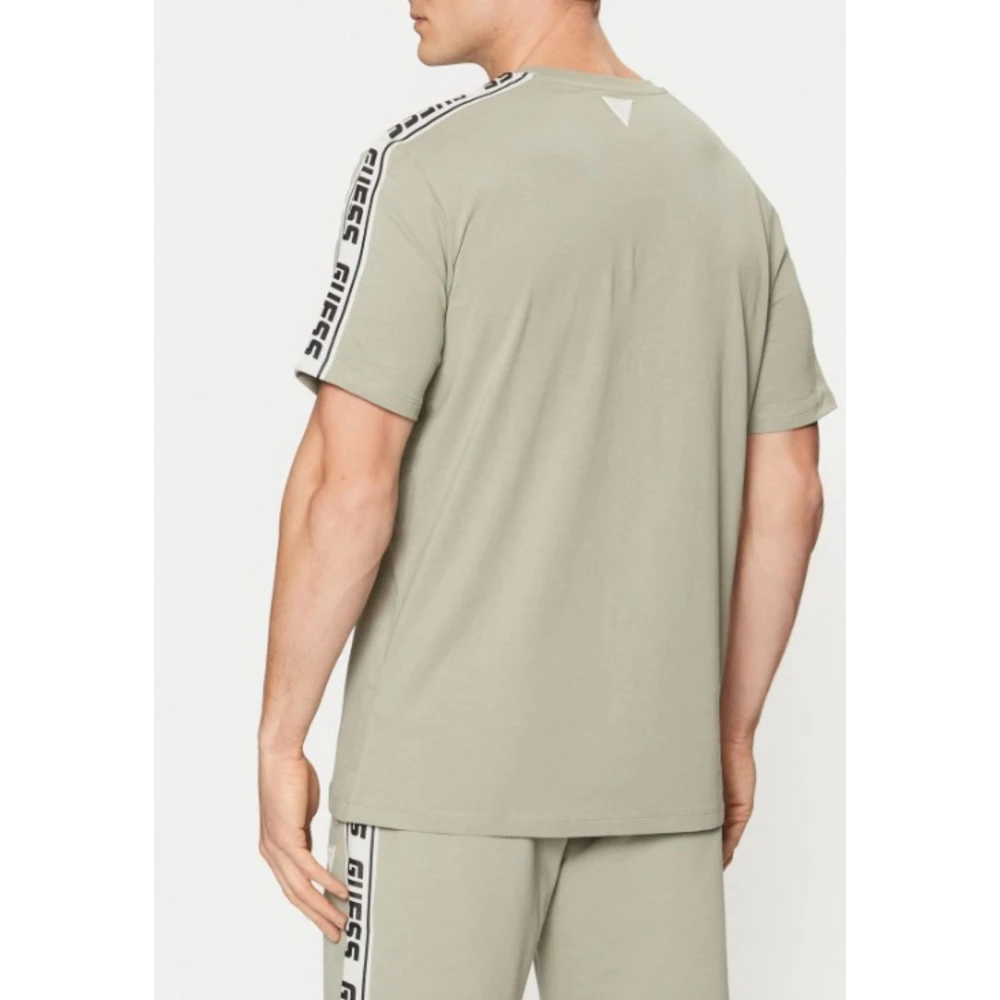 Guess Arlo T-Shirt voor Mannen Groen Green Heren