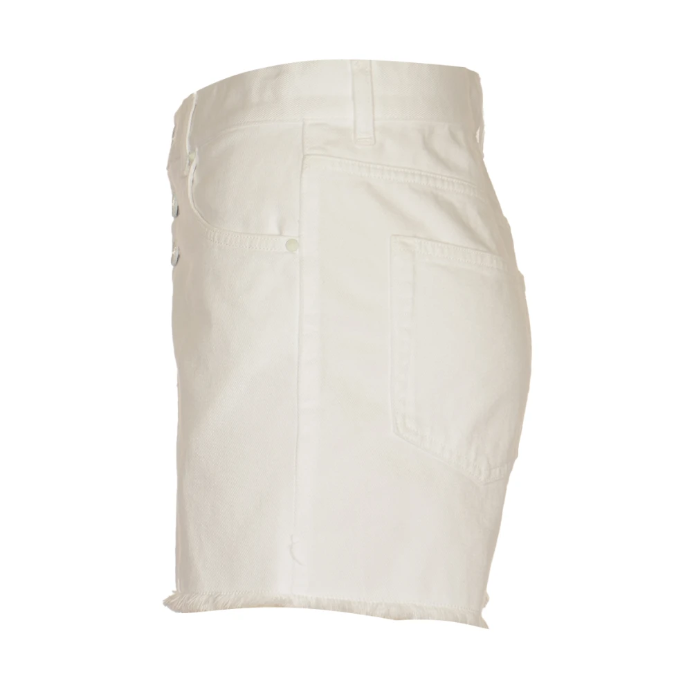 Dondup Zomer Trendy Shorts voor Vrouwen White Dames