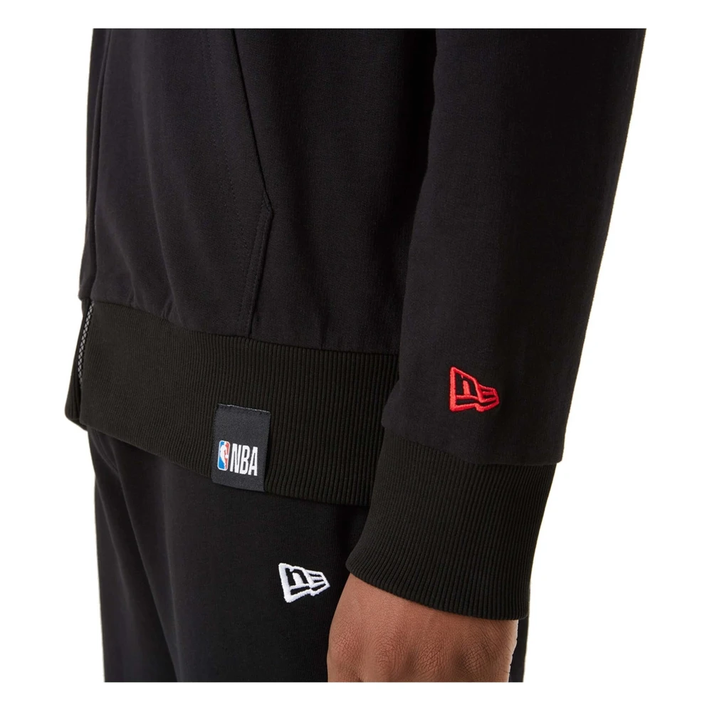new era NBA Enlarged Logo ZF Hoody Chibulls Hoodie Black Heren