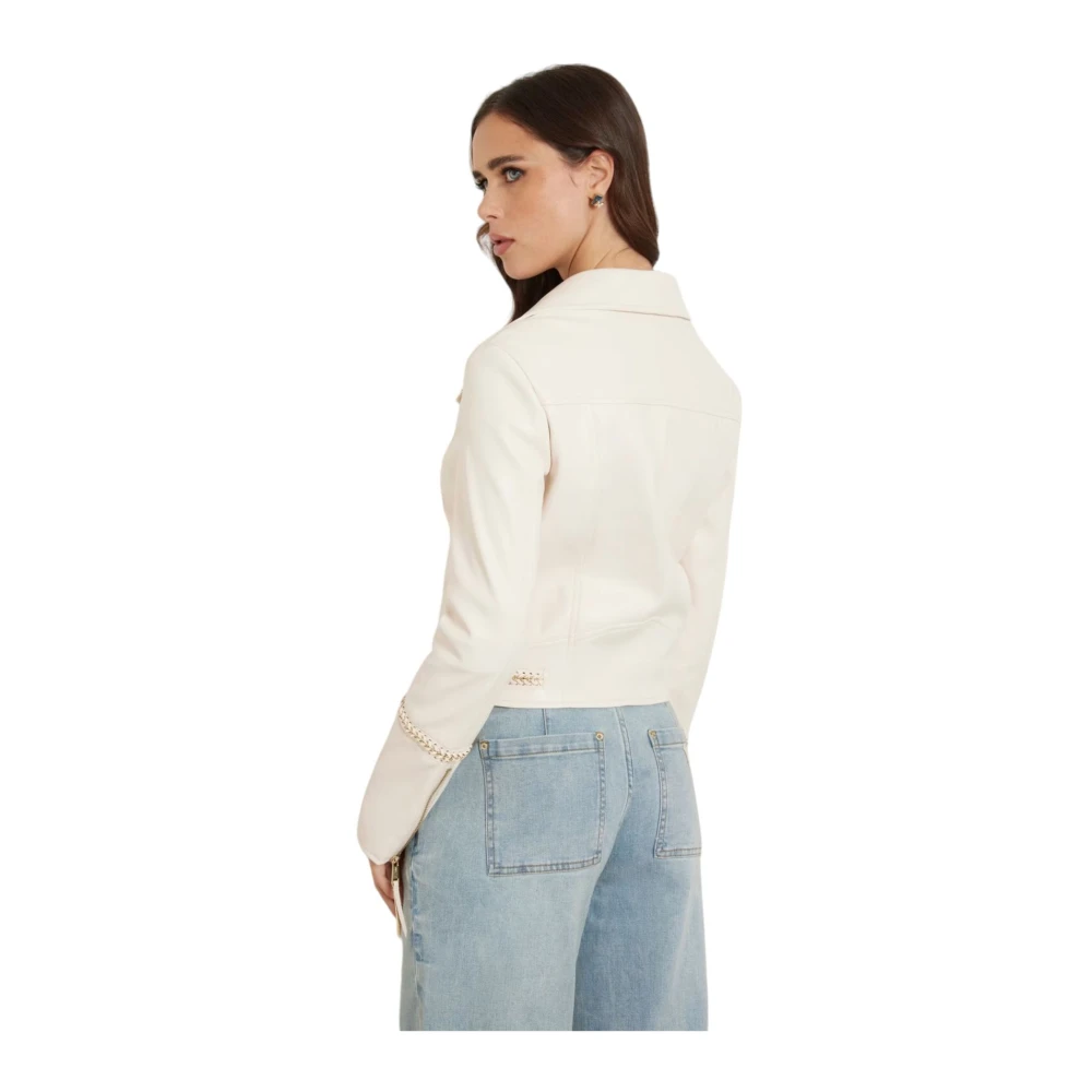 Guess Imitatie Lederen Jack White Dames