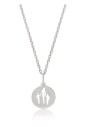 moeder-en-kind-zilveren-ketting