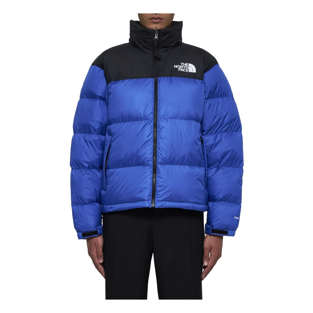 The North Face Retro Nuptse Thunderbolt Donsjack Blue Heren