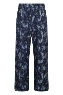 Beach Boy Fit Jeans Jacquard Monogram