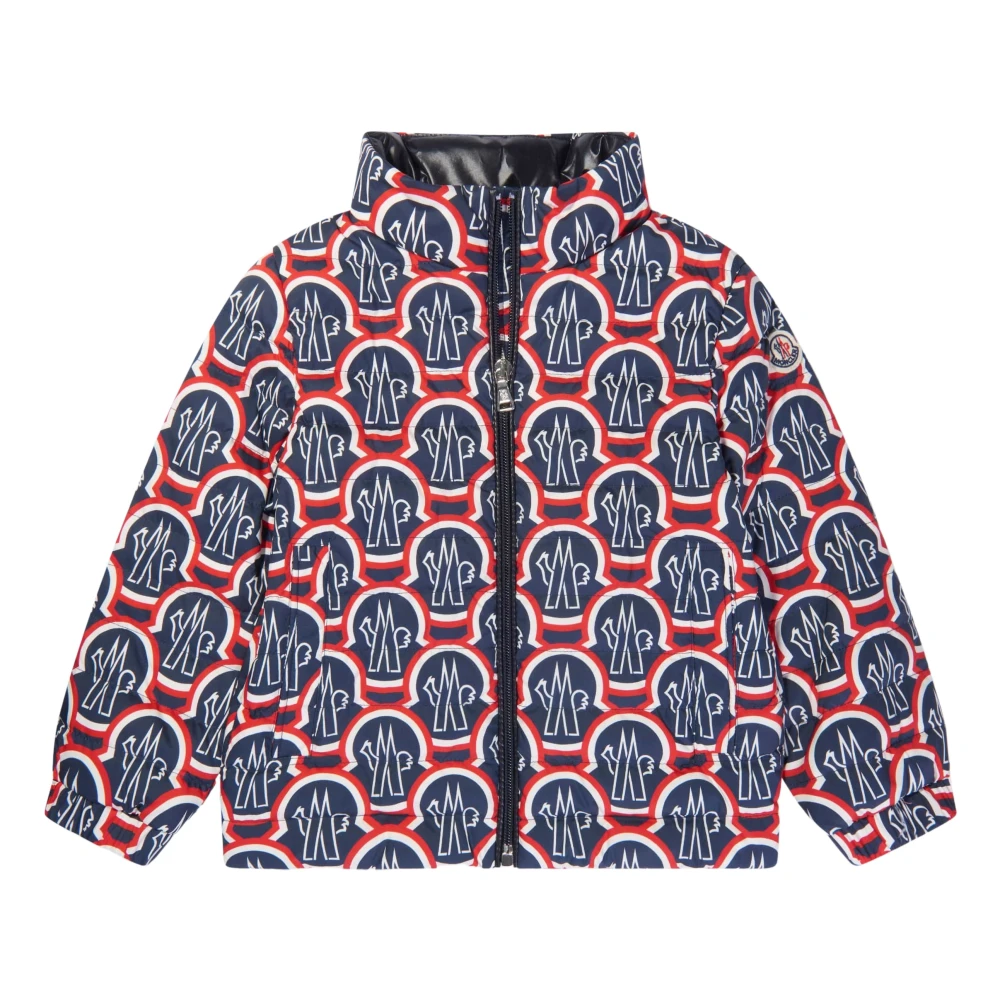 Moncler Boys Multicolor Hexagon Jacket Size 6 Y