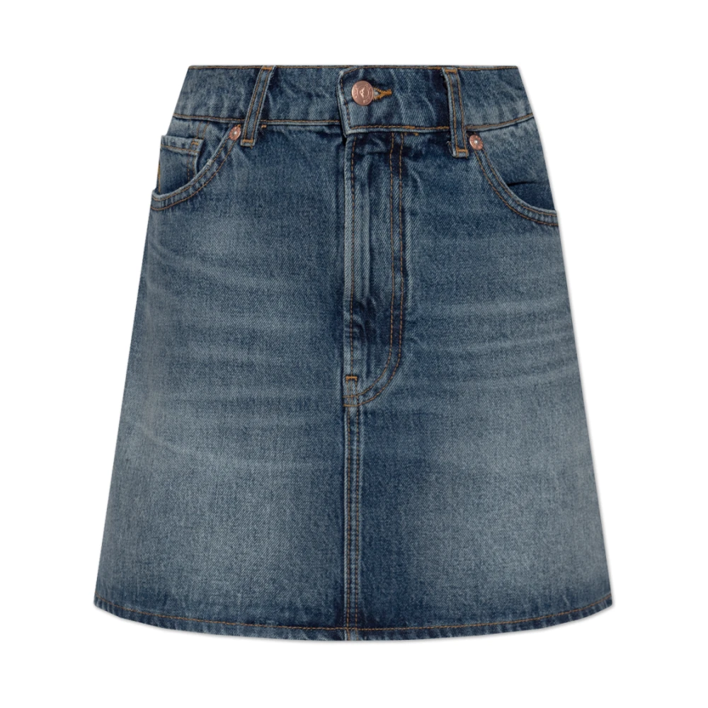Emporio Armani Donna Blu - Denim Skirt - Skirts - 2XS