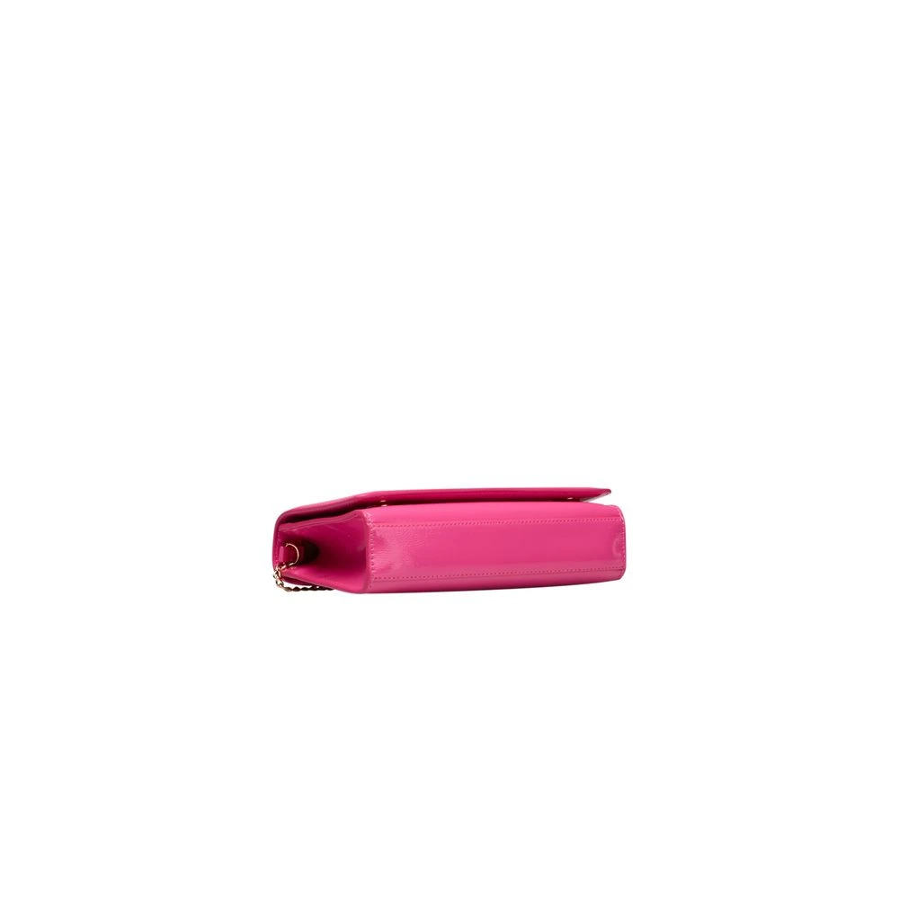 Love Moschino Kleurrijke Crossbody Tas met Ketting Pink Dames