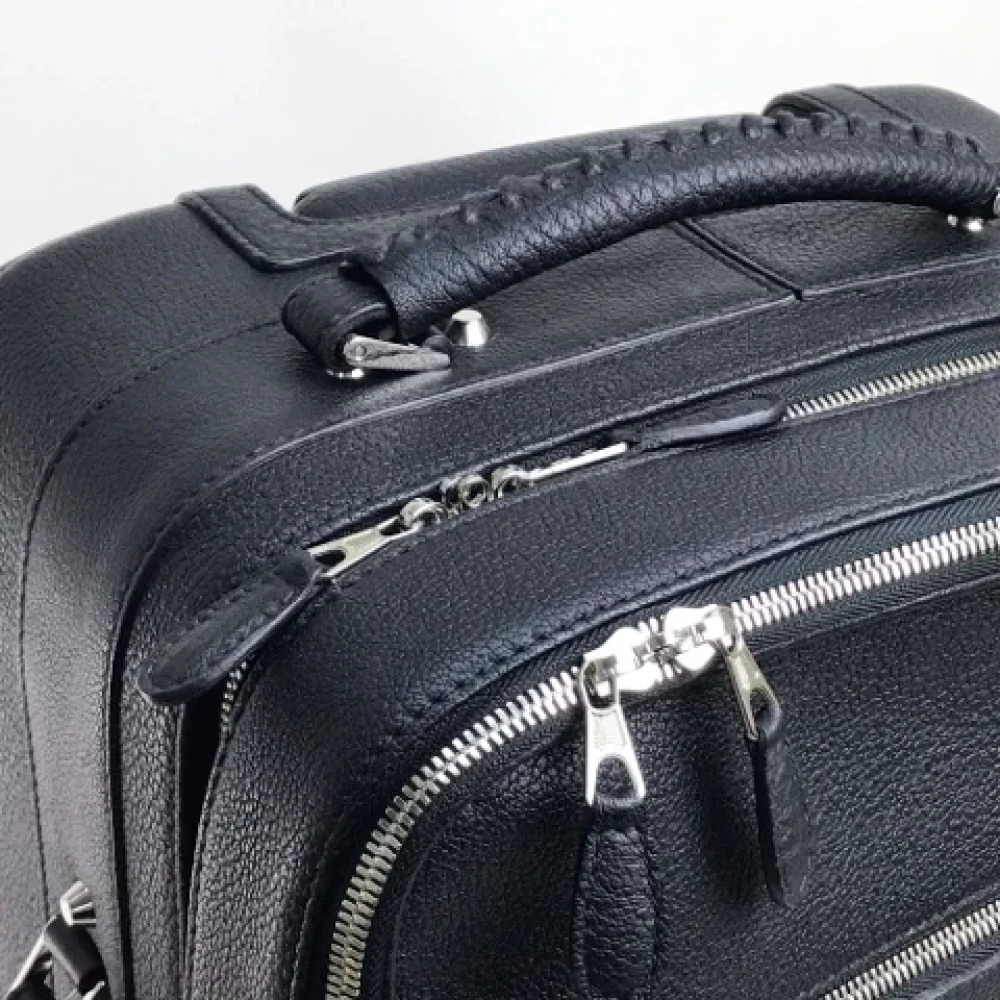 Balenciaga Vintage Pre-owned Leather travel-bags Black Dames