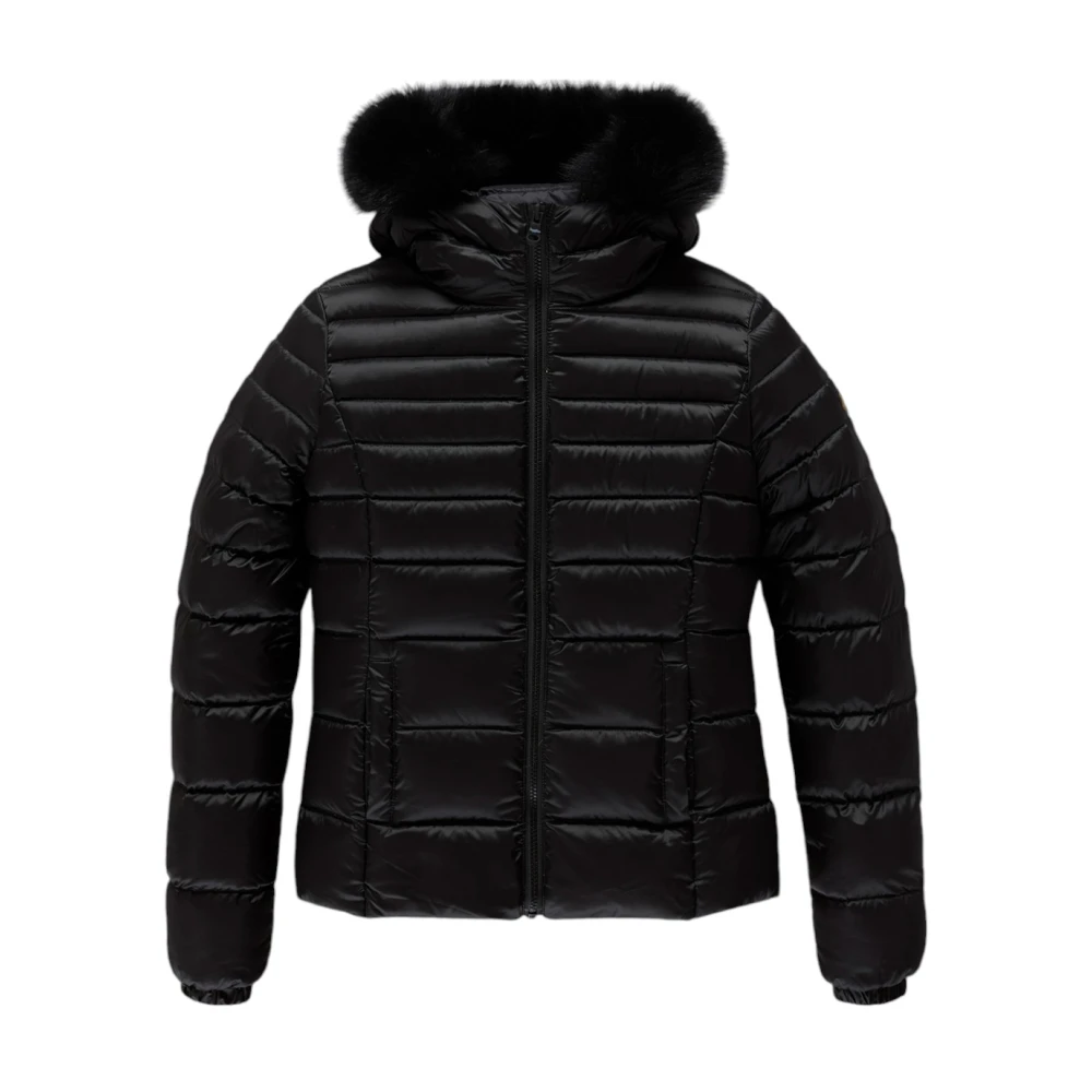 RefrigiWear Zwarte Winterjassen Black Dames