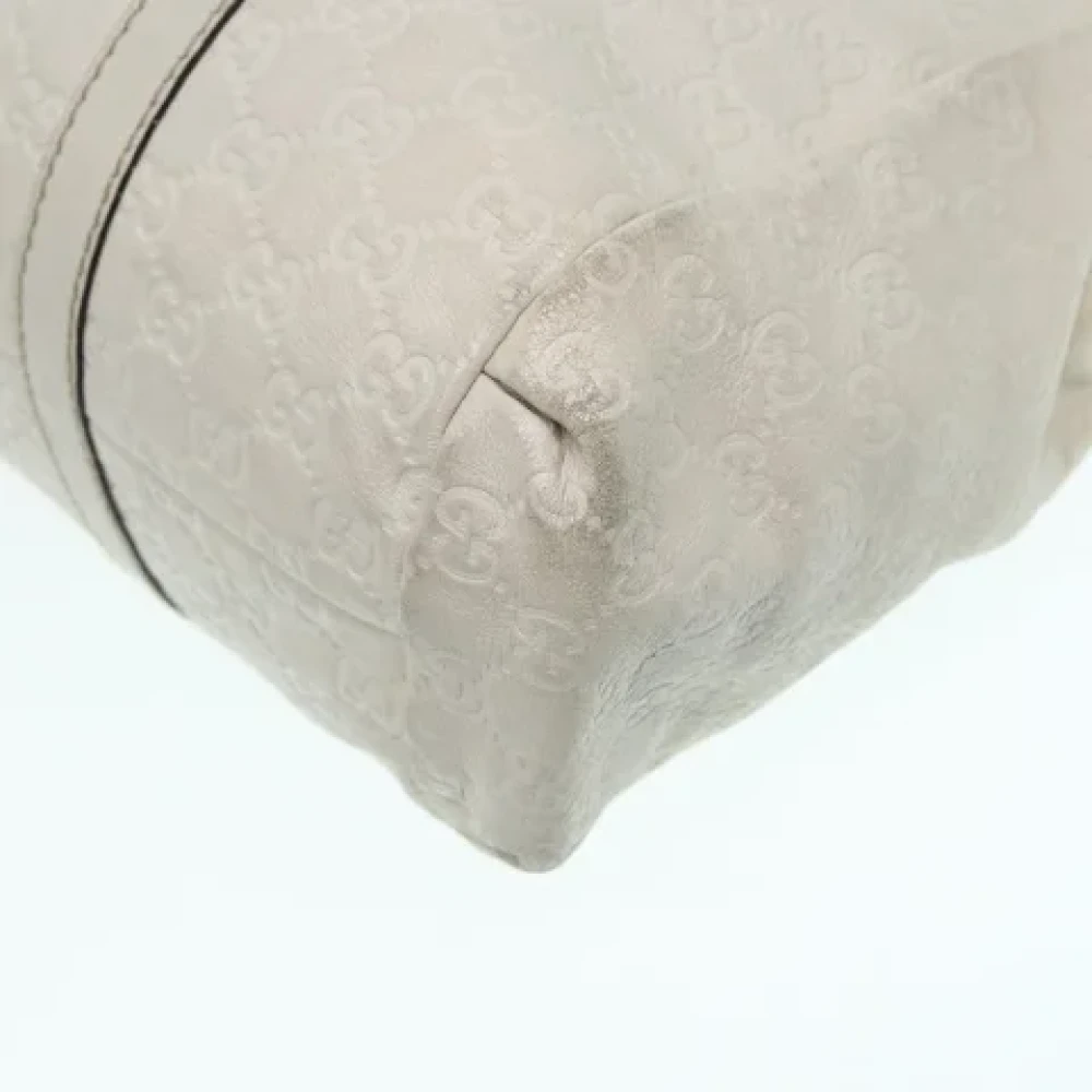 Gucci Vintage Pre-owned Canvas gucci-bags White Dames