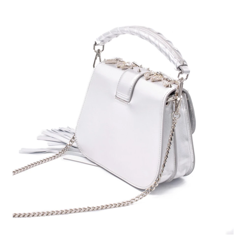 Alma en Pena Schoudertas met Juwelenversiering Gray Dames
